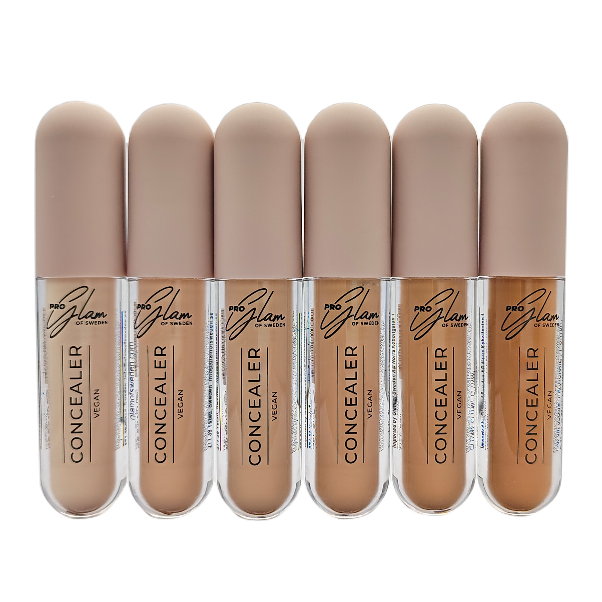 Custom Logo Waterproof Face Makeup Pro Concealer Foundation Liquide Vegan Full Coverage Under Eye Concealer Private Label