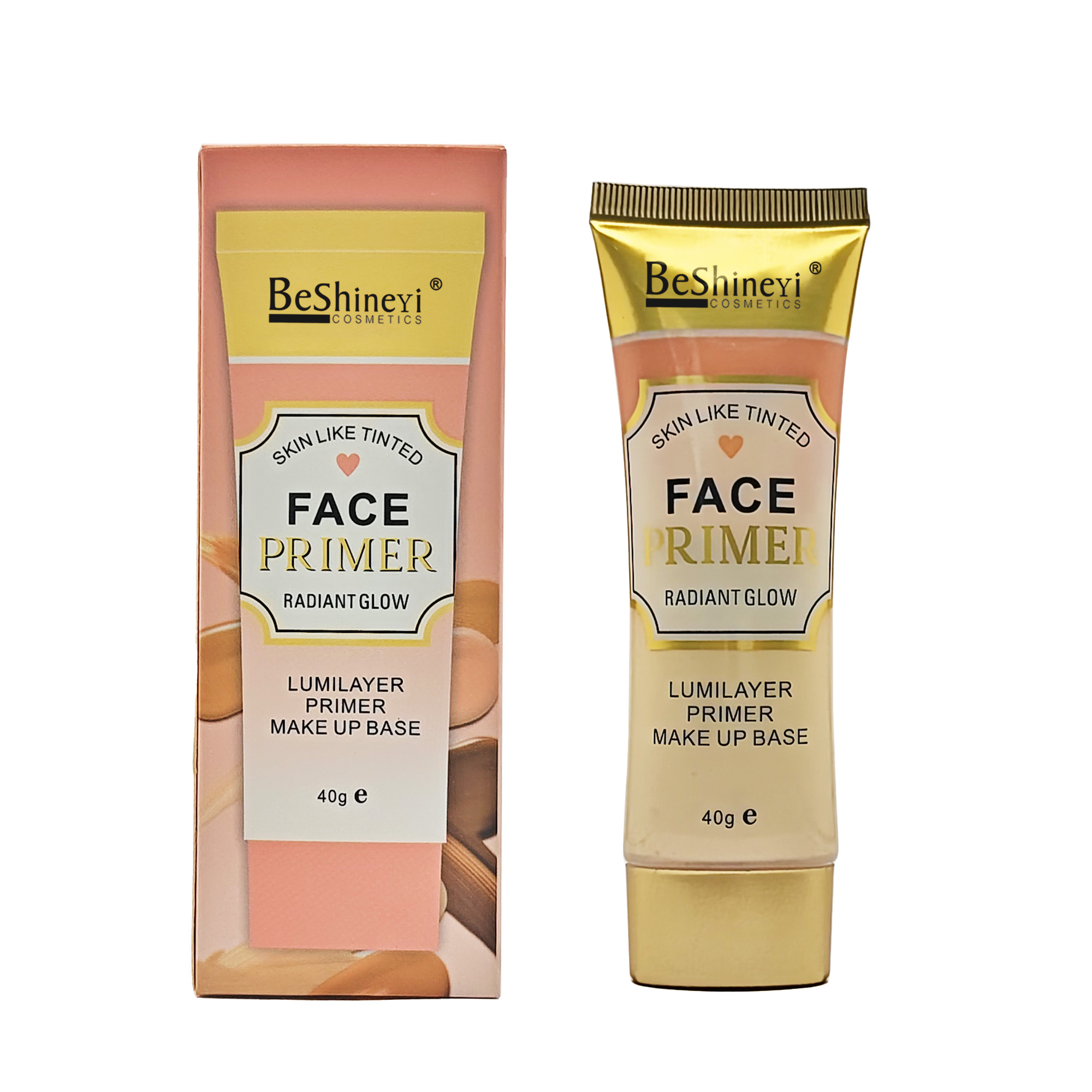 Face Primer, Hydrating Radiant Cream, Restoring, Glow & Shiny Makeup Base, Smooth Skin, Natural Finish